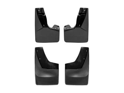 Weathertech - WeatherTech 110129-120038 Front/Rear No-Drill DigitalFit Mudflap Kit