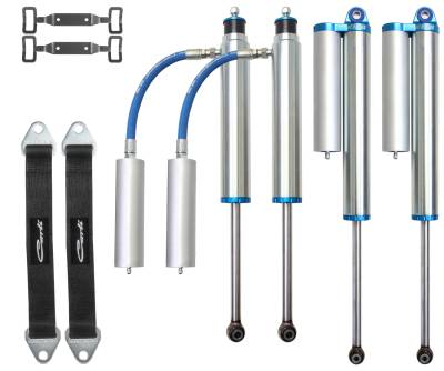 Carli Suspension - Carli CS-DPT25SPKG-6-03-D Pintop 2.5 Remote Res 6" Shock for 03-13 RAM 2500/3500