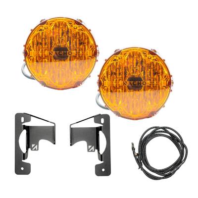 ARB - ARB V3JW2KASO NACHO SAE Only Amber Plug N Play Fog Light Kit