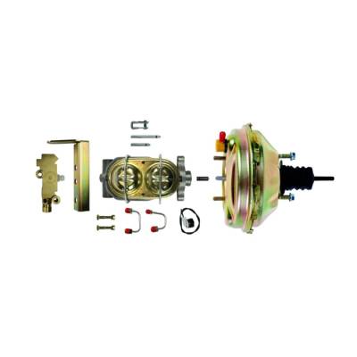 The Right Stuff Detailing - The Right Stuff G90201872 Power Brake Booster w/Master Cyl for 62-67 Chevy II
