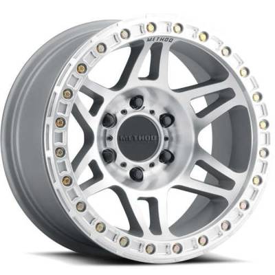 Method Race Wheels - Method Race Wheels MR106 Beadlock 17x9 5x5.0 -44mm Machined MR10679050344B