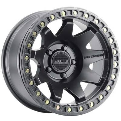 Method Race Wheels - Method Race Wheels MR108 17x9 5x5.0 -44mm Matte Black MR10879050544B