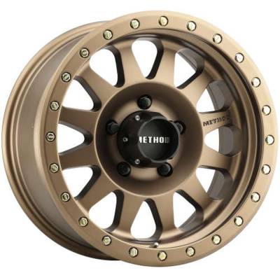 Method Race Wheels - Method Race Wheels MR304 Double Standard 15x8 5x4.5 -24mm Bronze MR30458012924N