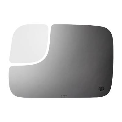Burco - Burco 2762H Heated Left Lower Door Mirror GLASS ONLY for Dodge