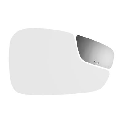 Burco - Burco 3930 11-19 Ford Fiesta Right Upper Door Mirror GLASS ONLY