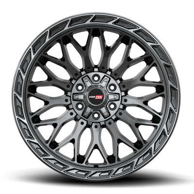 Vortek - Vortek Wheel 503221057-18BDCTR VRD-503 22x10 6x135/5.5 -18mm Black/Tint