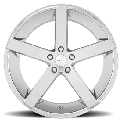 Cavallo - Cavallo CLV-520855108+35NC-B CLV-5 Wheel 20x8.5 5x4.25 35mm Chrome