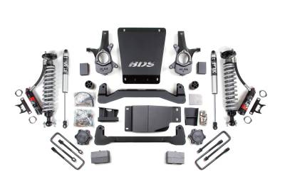 BDS Suspension - BDS Suspension BDS184PSS 07-13 GM 1500 4wd 4" Lift Kit 3" Rear Block 2.5 PES C/O