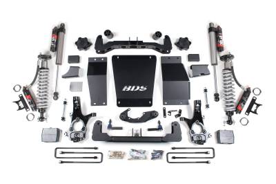 BDS Suspension - BDS Suspension BDS710PES FOX 6" Lift Kit w/Block 14-18 GM 1500 Cast Steel