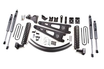 Zone Offroad - Zone Offroad ZONF31F 6" FR/RR FOX Lift Kit for 11-14 F250/F350 Diesel w/Overload