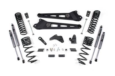 Zone Offroad - Zone Offroad ZOND69F 5.5" FR/RR FOX Radius Arm Lift Kit for 14-18 RAM 2500 Gas