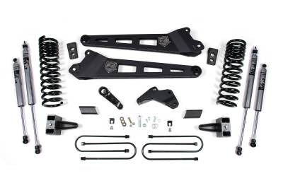 Zone Offroad - Zone Offroad ZOND67F 5.5" FR/RR FOX Radius Arm Lift Kit for 13-18 RAM 3500 Gas