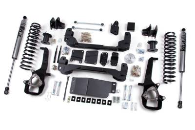 Zone Offroad - Zone Offroad ZOND43F FOX 4" Front 3" Rear Lift for 13 RAM 1500