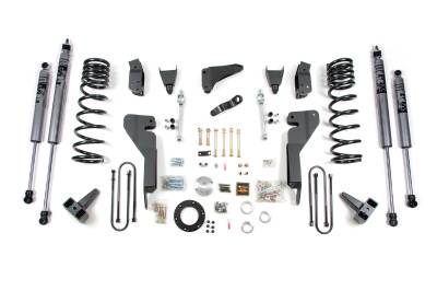 Zone Offroad - Zone Offroad ZOND36F 8" Lift FOX Shocks for 09-13 Dodge RAM 2500 Diesel