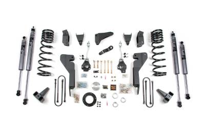 Zone Offroad - Zone Offroad ZOND25F 8" Lift Kit w/4" Axle Diesel FOX Shock for 03-07 RAM 2500