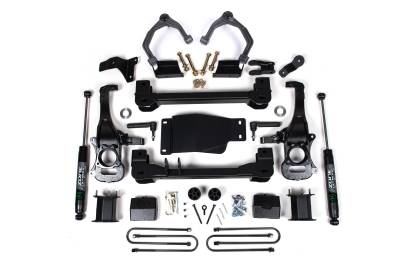 Zone Offroad - Zone Offroad ZONC82N 6" FR/RR Nitro Lift Kit for 25-26 Silverado/Sierra 1500