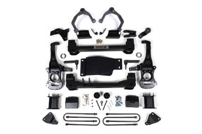 Zone Offroad - Zone Offroad ZONC81 6" Lift Kit w/ARC 5" Rear 25+ Silverado/Sierra 1500 4WD