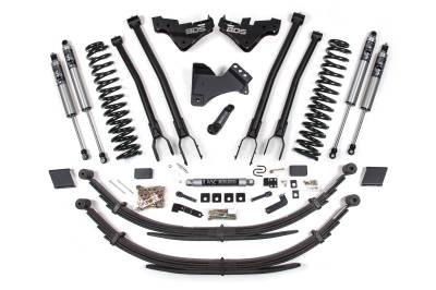 BDS Suspension - BDS Suspension BDS2264FS FOX 5" 4-Link Suspension Lift 23-25 Ford F250/F350 4WD