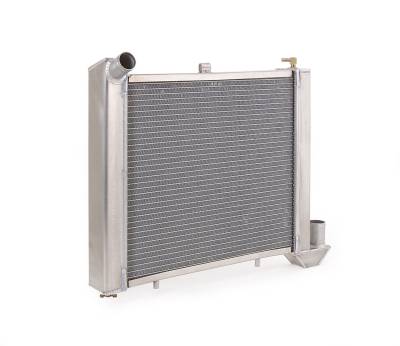 Be Cool - Be Cool 61003 Radiator Factory-Fit Polished for 63-72 Corvette Small Block w/Std