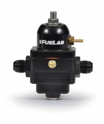 FUELAB - FUELAB 52901-1 Regulator Adjustable Electronic 1 -6 Inlet 1 -6 Return Black