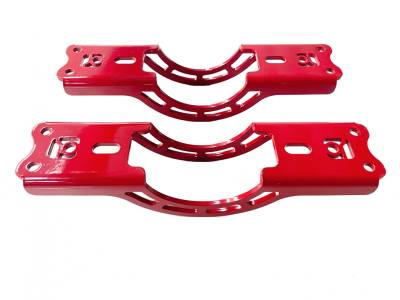 Innovative Mounts - Innovative Mounts 103360 Rear Diff Mount Kit EG/DC Black/Red AWD