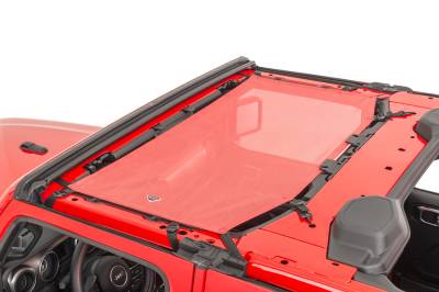 MasterTop - MasterTop 14202502 ShadeMaker Freedom Mesh Bimini Top 18-23 Jeep Gladiator/JL