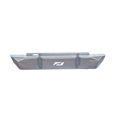 Motobilt - Motobilt MB1048 Hatchet Series Bare Steel Bumper for 07-18 Jeep Wrangler JK