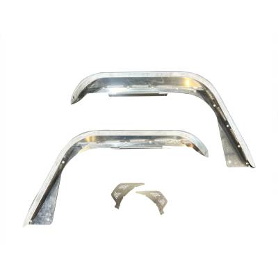 Motobilt - Motobilt MB1196-A Aluminum Front Highline Fenders for Jeep JL/JLU/JT