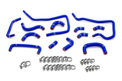 HPS Performance - HPS 57-1807-BLUE High Temp 3-Ply Silicone Replaces OEM Ancillary Coolant Hoses