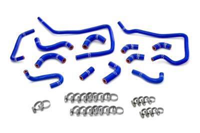 HPS Performance - HPS 57-1805-BLUE High Temp 3-Ply Silicone Replaces OEM Ancillary Coolant Hoses