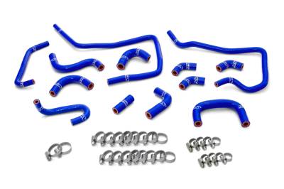 HPS Performance - HPS 57-1806-BLUE High Temp 3-Ply Silicone Replaces OEM Ancillary Coolant Hoses