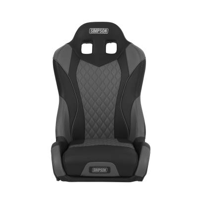 Simpson Safety - Simpson Safety PR107-305HP Racing Seat PREMIUM PRO-SPORT SEAT BK/CL w/HEATPAD