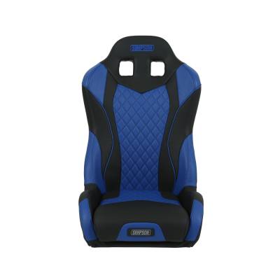 Simpson Safety - Simpson Safety PR107-307HP Racing Seat PREMIUM PRO-SPORT SEAT BK/RD w/HEATPAD