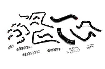 HPS Performance - HPS 57-2304-BLK 3-Ply Reinforced Silicone OEM Radiator Heater Ancillary Hoses