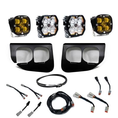 Baja Designs - Baja Designs 44-0040-UP Squadron 2.0 Pro/Squadron SAE Dual Fog Pocket Light Kit