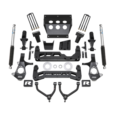 ReadyLift - ReadyLift 44-3472 Big Lift 7" Suspension Lift Kit 16-18 Silverado/Sierra 1500
