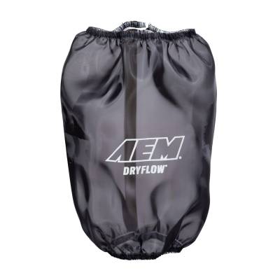 AEM Induction - AEM 1-4001 Air Filter Wrap Prefilter 6" Base 5.25" Top 9" Tall