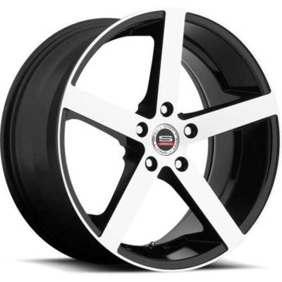 Spec-1 - Spec-1 Wheel SP10S-19101638GBM SP10S 19x10 5x4.5 38mm Gloss Black & Machined