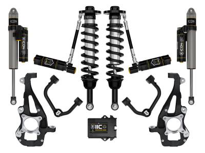 ICON Vehicle Dynamics - ICON K93145T Front/Rear Leaf Suspension Lift Kit for 21-25 Ford F150 4WD