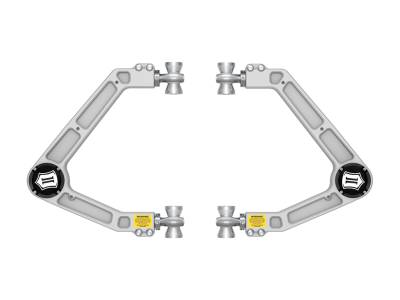 ICON Vehicle Dynamics - ICON 78760DJ Billet Upper Control Arms DJ Kit for 23-26 Colorado/Canyon