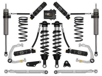 ICON Vehicle Dynamics - ICON K53300S Stage-10 1.25-3" Lift Kit Billet UCA/TPL Spring for 24-26Tacoma 4WD