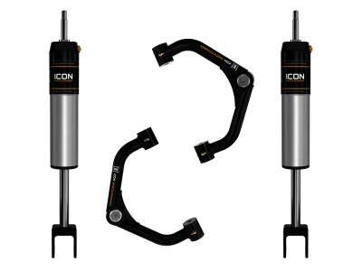 ICON Vehicle Dynamics - ICON 78732T 0-2" Lift 2.5 VS IR Shocks Tubular UCA for 20-26 GM 2500HD/3500