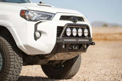 Rago Fabrication - Rago Fabrication F6604030801NA Front Center Winch Bumper for 14-26 4Runner