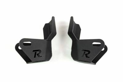 Rago Fabrication - Rago Fabrication R0919GXRSG Rear Shock Skid Guards for 10-23 Lexus GX460