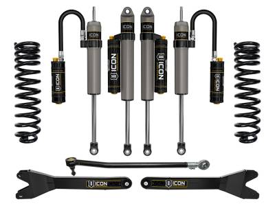 ICON Vehicle Dynamics - ICON K65893R Stage 4 2.5" Lift Kit w/Radius Arm for 23-25 Ford F250/F350 Diesel