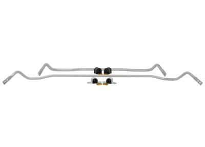 Whiteline - Whiteline BKK002 Front/Rear Suspension Stabilizer Bar Kit for Genesis/Kia