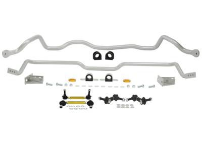 Whiteline - Whiteline BMK009M Front/Rear Suspension Stabilizer Bar Kit for 03-08 Lancer