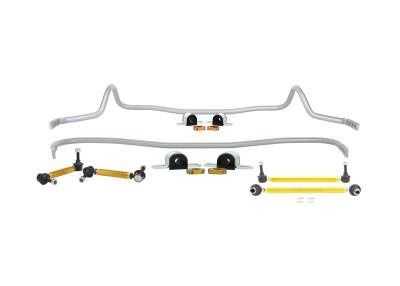 Whiteline - Whiteline BMK017 Front/Rear Suspension Stabilizer Bar Kit for 14-18 Mazda 3