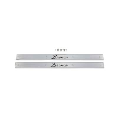 Scott Drake - Scott Drake C6TZ-6513208-B 66-77 Ford Bronco Door Sill Plate Set