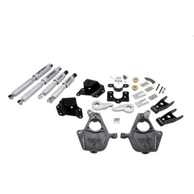 Belltech - Belltech 661SP Front/Rear Complete Kit w/Street Performance Shocks for Chevy/GMC